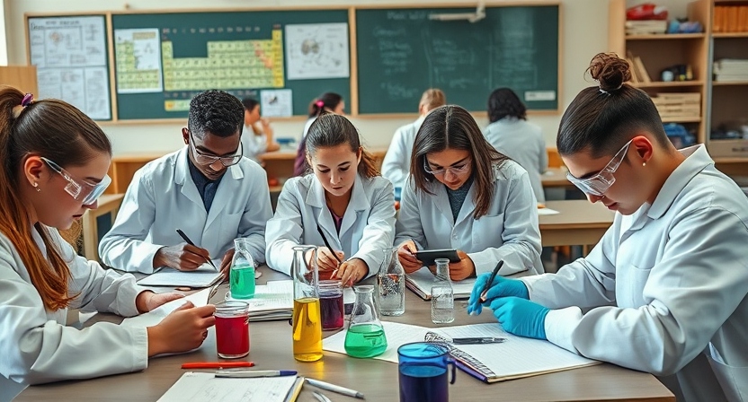 How Do Students Use Lab Notebooks in Science Class?